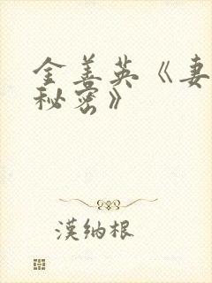 金善英《妻子的秘密》