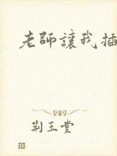 老师让我插视频