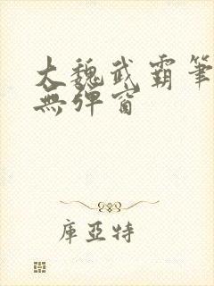 大魏武霸笔趣阁无弹窗