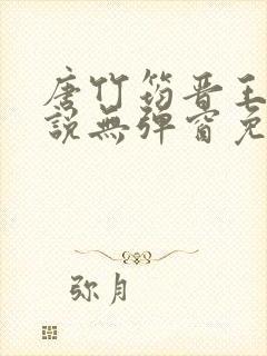 唐竹筠晋王的小说无弹窗免费阅读