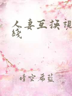 人妻互换视频在线