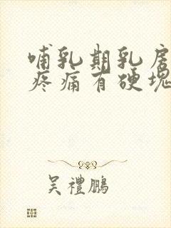 哺乳期乳房红肿疼痛有硬块怎么办