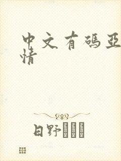 中文有码亚洲激情