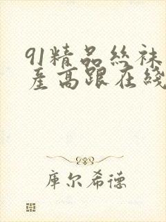 91精品丝袜国产高跟在线