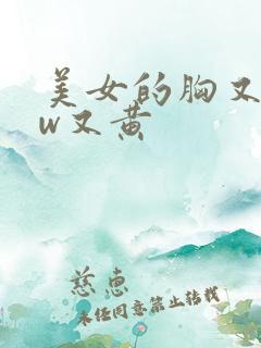 美女的胸又www又黄