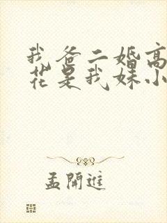 我爸二婚高冷校花是我妹小说