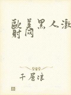 欧美黑人激情四射网