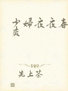 少妇夜夜春夜夜爽