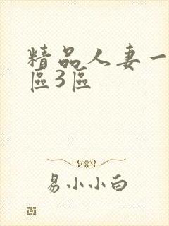 精品人妻一区2区3区