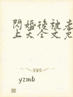 闪婚后被老公宠上天全文免费阅读