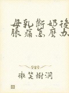 母乳断奶后乳房胀痛怎么办