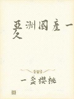 亚洲国产一区久久