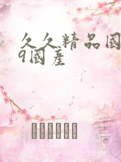 久久精品国产99国产