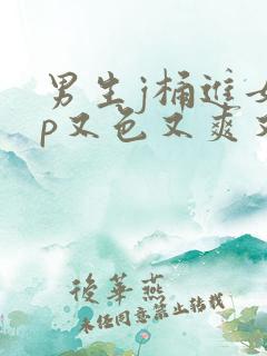 男生j桶进女人p又色又爽又黄