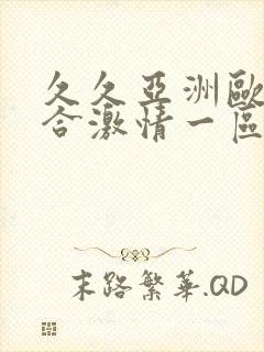 久久亚洲欧美综合激情一区