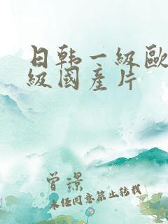 日韩一级欧美一级国产片