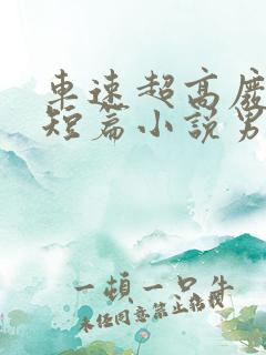 车速超高废文的短篇小说男女