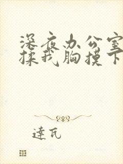 深夜办公室老板揉我胸摸下边