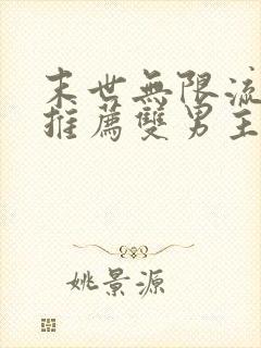 末世无限流小说推荐双男主