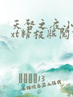 天启之夜小说txt精校版阅读