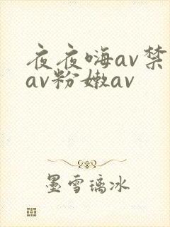 夜夜嗨av禁果av粉嫩av