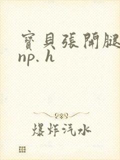 宝贝张开腿玩弄np. h