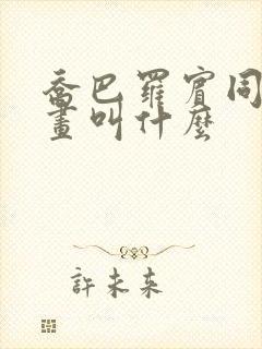 乔巴罗宾同人漫画叫什么