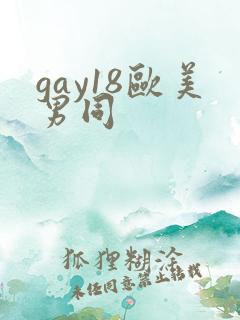 gay18欧美男同