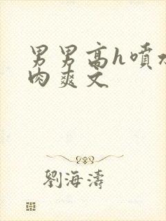 男男高h喷水荡肉爽文