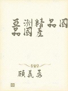 亚洲精品国产精品国产