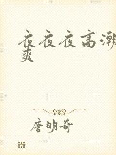 夜夜夜高潮天天爽