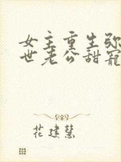 女主重生弥补前世老公甜宠文