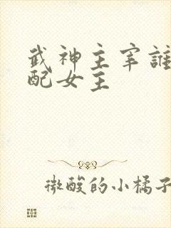 武神主宰谁是官配女主