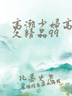 高潮少妇高潮久久精品99