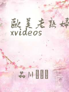 欧美老熟妇sexvideos