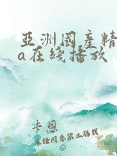 亚洲国产精品va在线播放