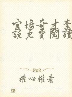 官场奇才李霖小说免费阅读