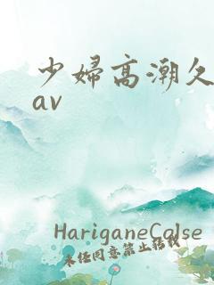 少妇高潮久久久av