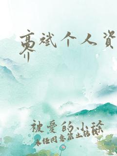 高斌个人资料简介