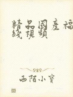 精品国产福利在线视频