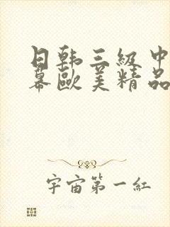 日韩三级中文字幕欧美精品