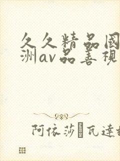 久久精品国产亚洲av品善视