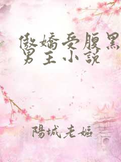 傲娇受腹黑攻双男主小说