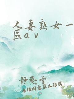 人妻熟女一区二区aⅴ