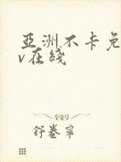 亚洲不卡免费av在线