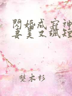 闪婚成宠神医娇妻美又飒短剧全集