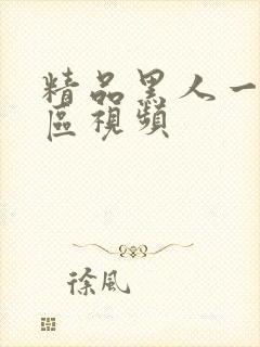 精品黑人一区二区视频