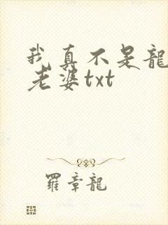 我真不是龙傲天老婆txt