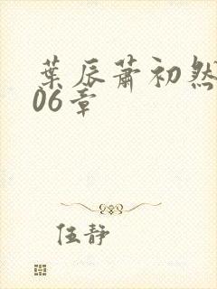 叶辰萧初然4206章