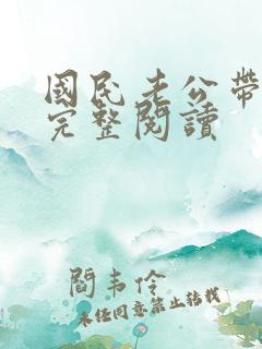 国民老公带回家完整阅读